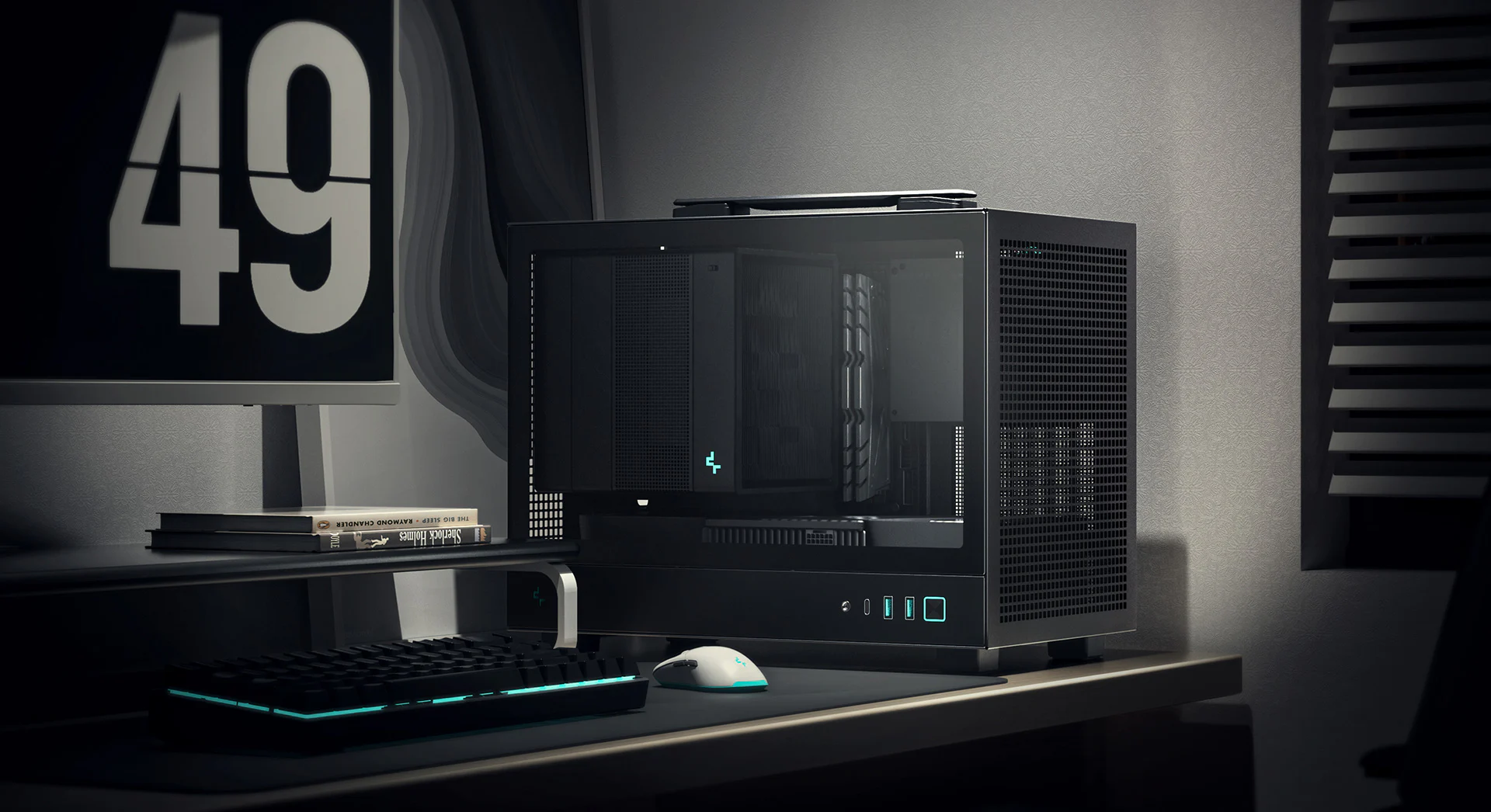 DeepCool Introduces CH160 ITX Case: The Ultimate Blend of