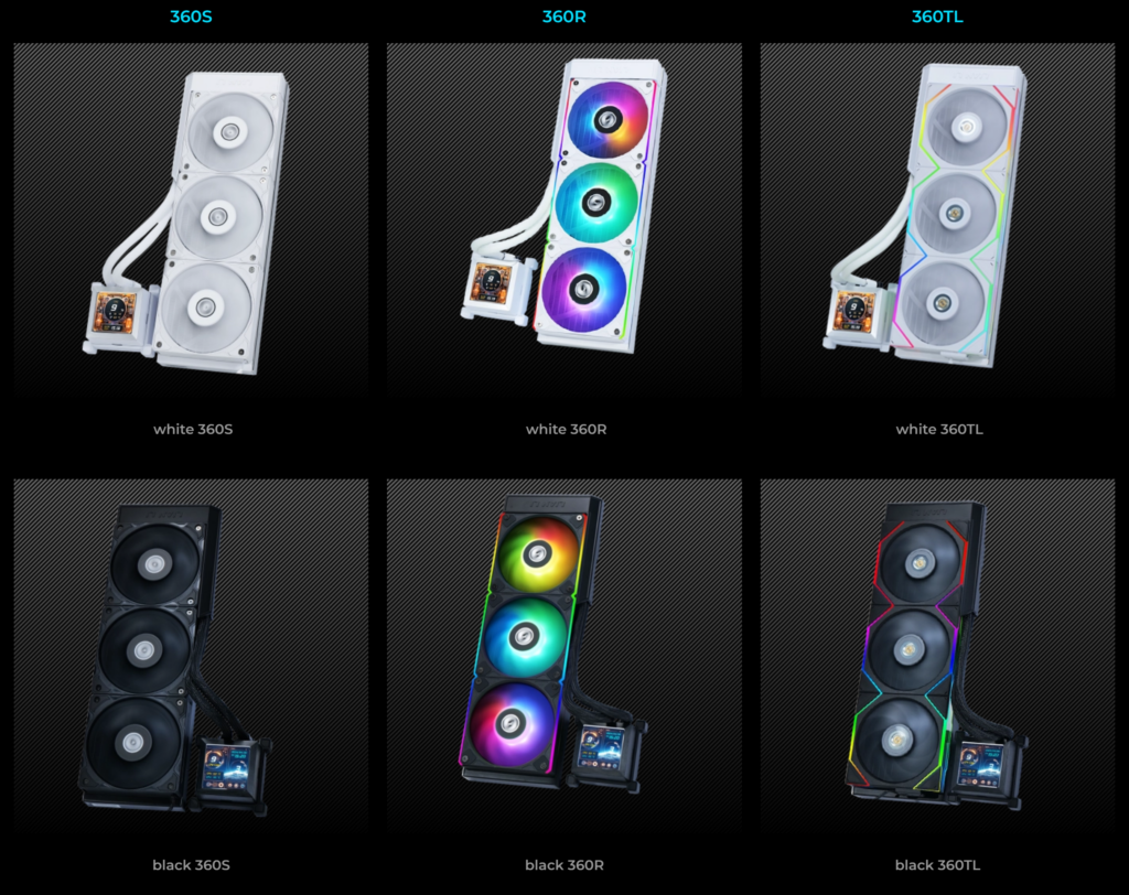 Lian Li HydroShift LCD variants