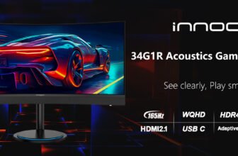 INNOCN 34G1R 34″ Curved Ultrawide Gaming Monitor on Sale at Amazon