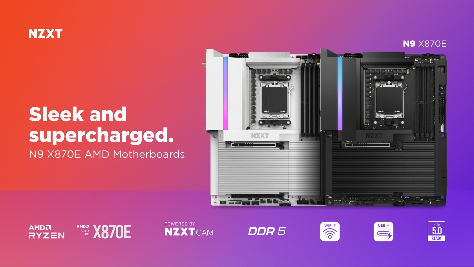 Nzxt Processor NZXT Unveils N9 X870E ATX Motherboard, Optimized for AMD Ryzen 9000 ...