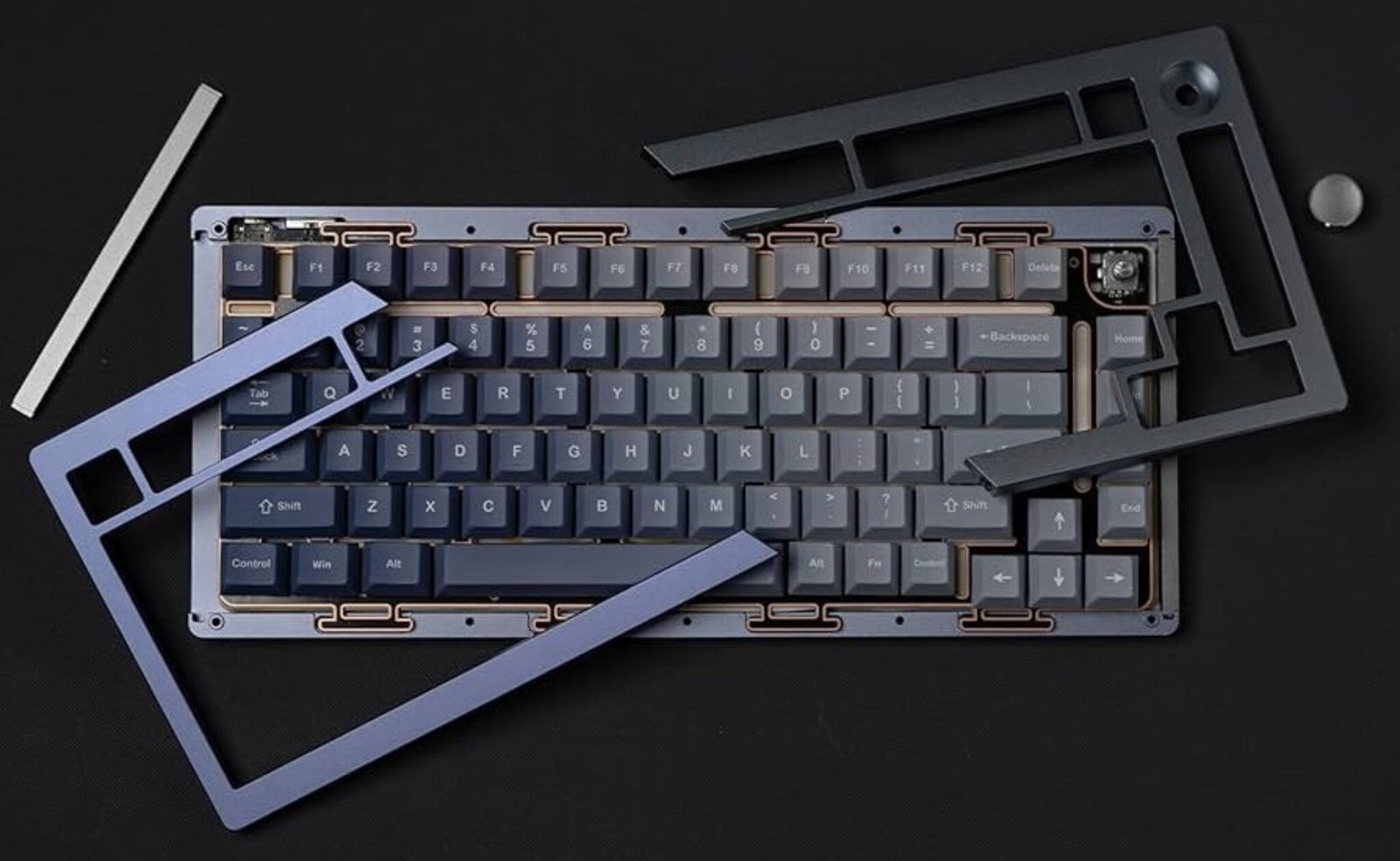 KiiBoom Loop75 Aluminum Mechanical Keyboard Review - XiaomiToday