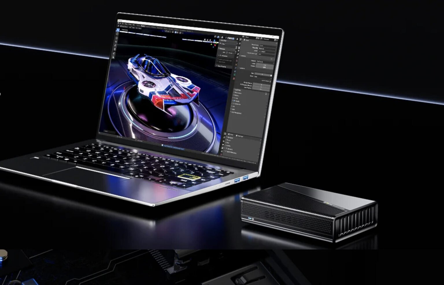 GMKTec Unveils AD-GP1 eGPU with Radeon RX 7600M XT and OCuLink Support ...