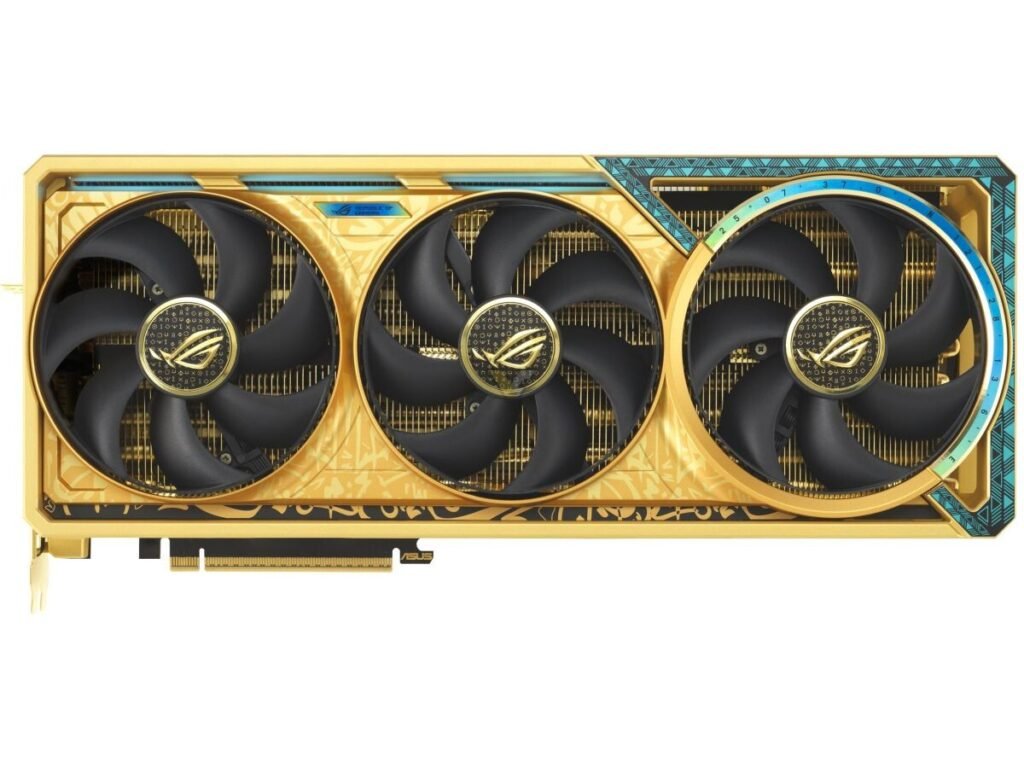 ROG Astral RTX 5090 OC Dhahab Edition Graphics Card