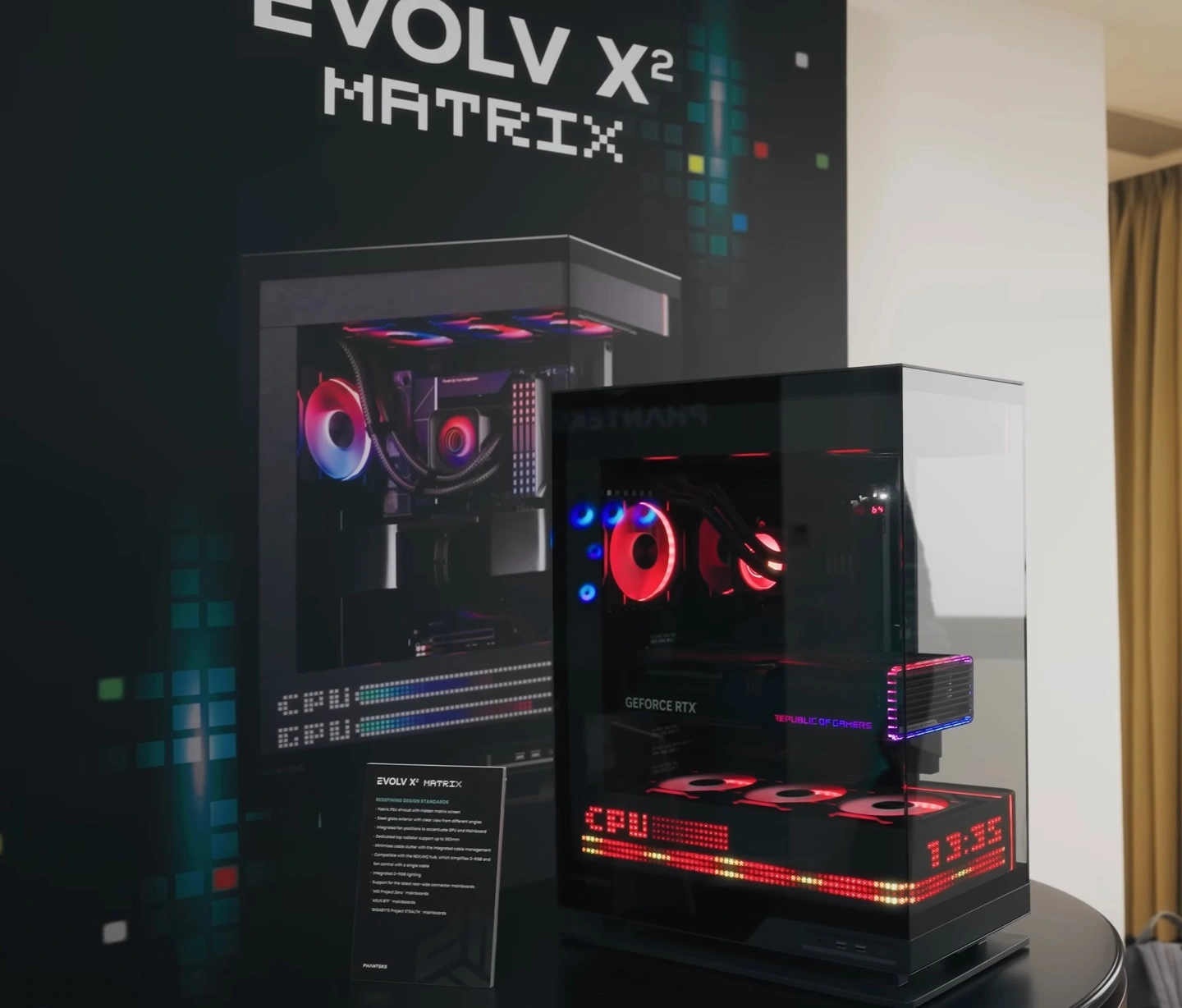 Phanteks Showcases New Chassis Lineup with Matrix Lighting at COMPUTEX ...