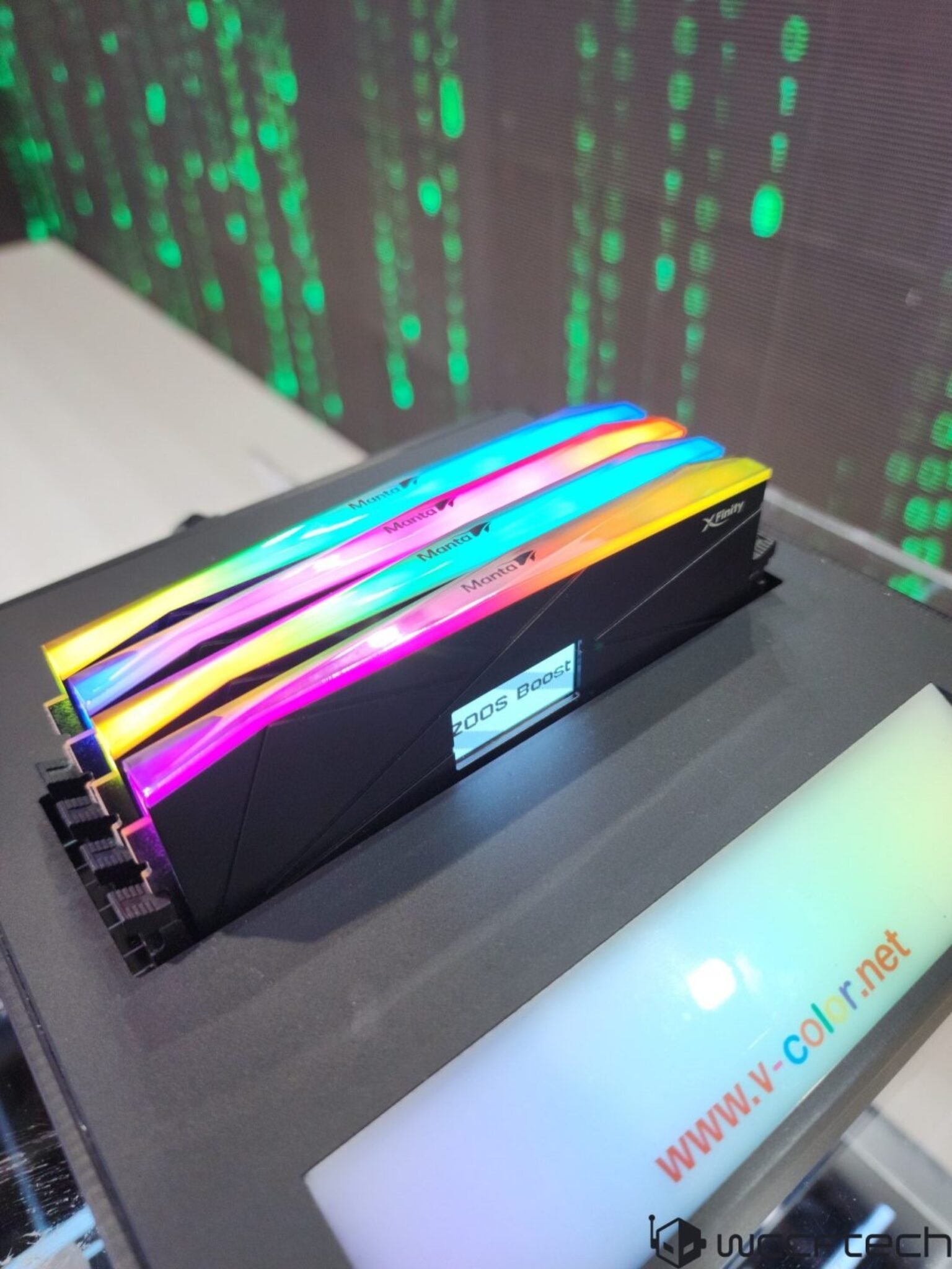 First V Memory V-Color Unveils DDR5 Memory Module with Built-in LCD at Computex 2025 ...