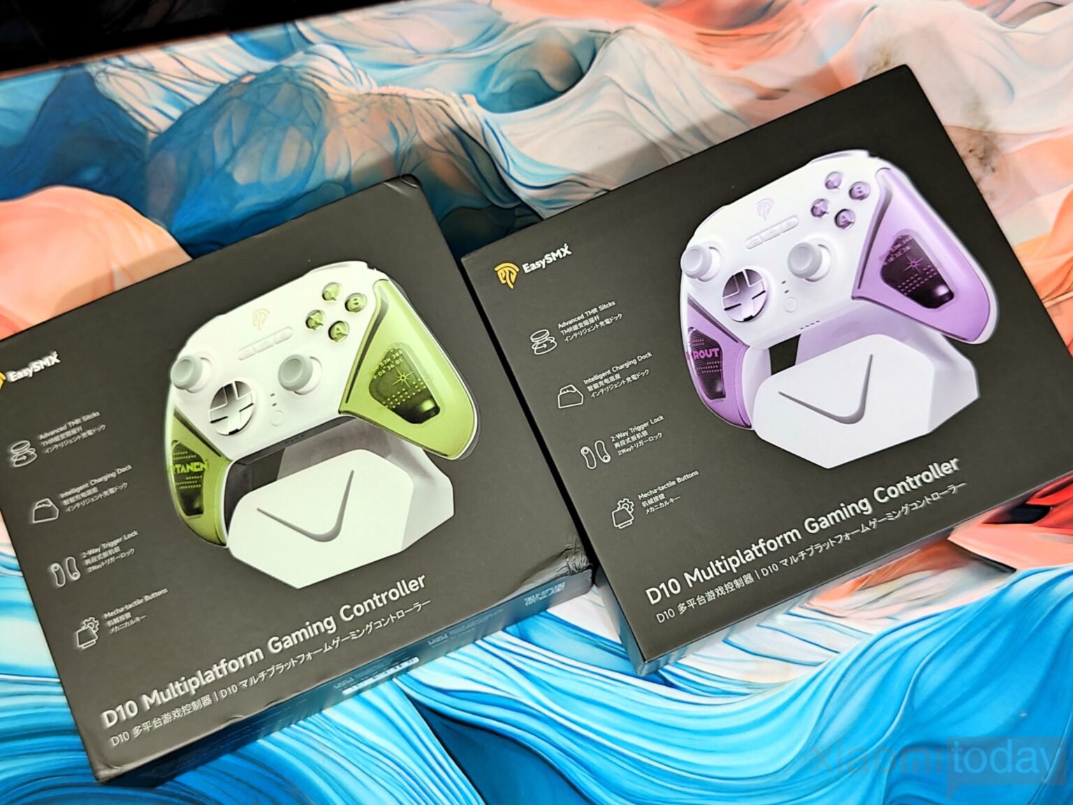 EasySMX D10 Wireless Controller Mit Dock - 1000Hz Für PC & Switch