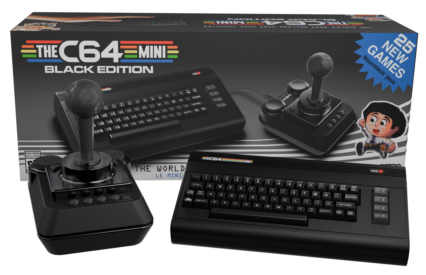THEC64 Mini – Black Edition Announced, Launching October 24, 2025 ...