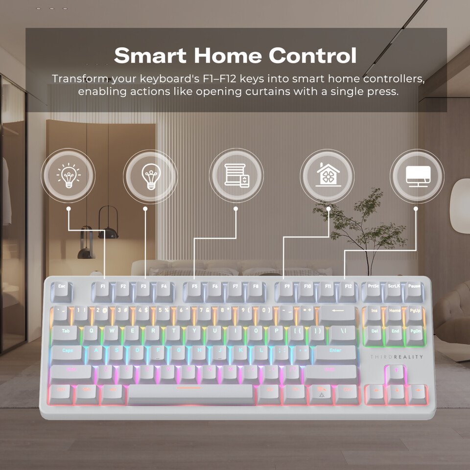 THIRDREALITY MK1 Smart Mechanical Keyboard Debuts at CES 2025 with ...