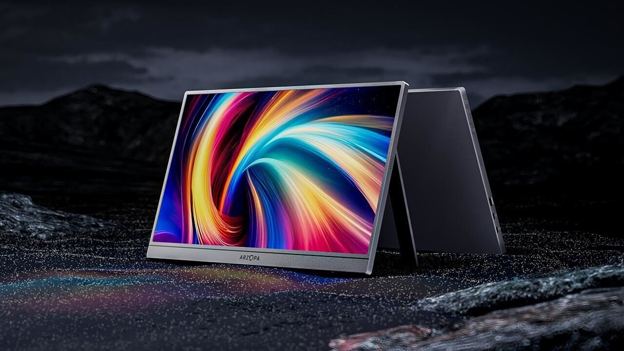 Azopa Screen Arzopa Introduces Z3FC 16.1-Inch Portable Monitor with 180 Hz and 2.5K ...
