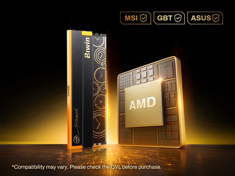 Biwin Introduces Black Opal OC Lab Gold Edition DW100 DDR5 192GB Memory ...