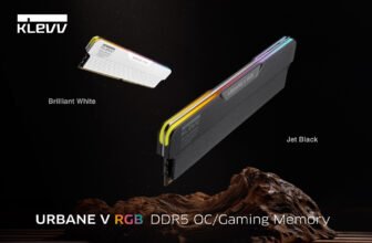 KLEVV Launches URBANE V RGB DDR5 Jet Black Edition for High-Performance Gaming and PC Builds