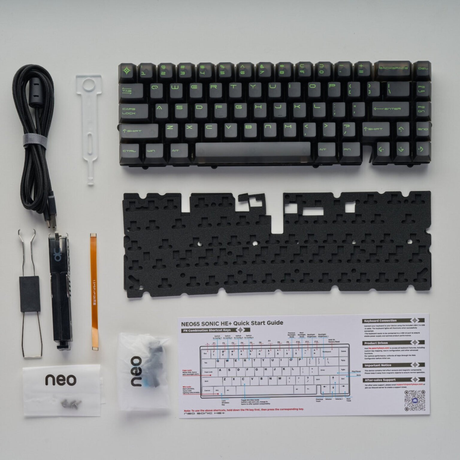 Qwertykeys Launches Sonic He+ Hall Effect Module for Neo65 Keyboard ...