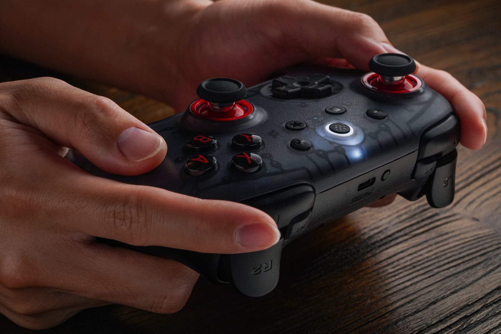 Translucent Nintendo Controller 8BitDo Introduces Translucent Black Ultimate 2C Bluetooth Controller ...
