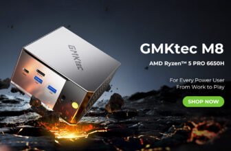 GMKtec Launches NucBox M8 Mini PC with AMD Ryzen 5 PRO 6650H and Dual-Fan Cooling System