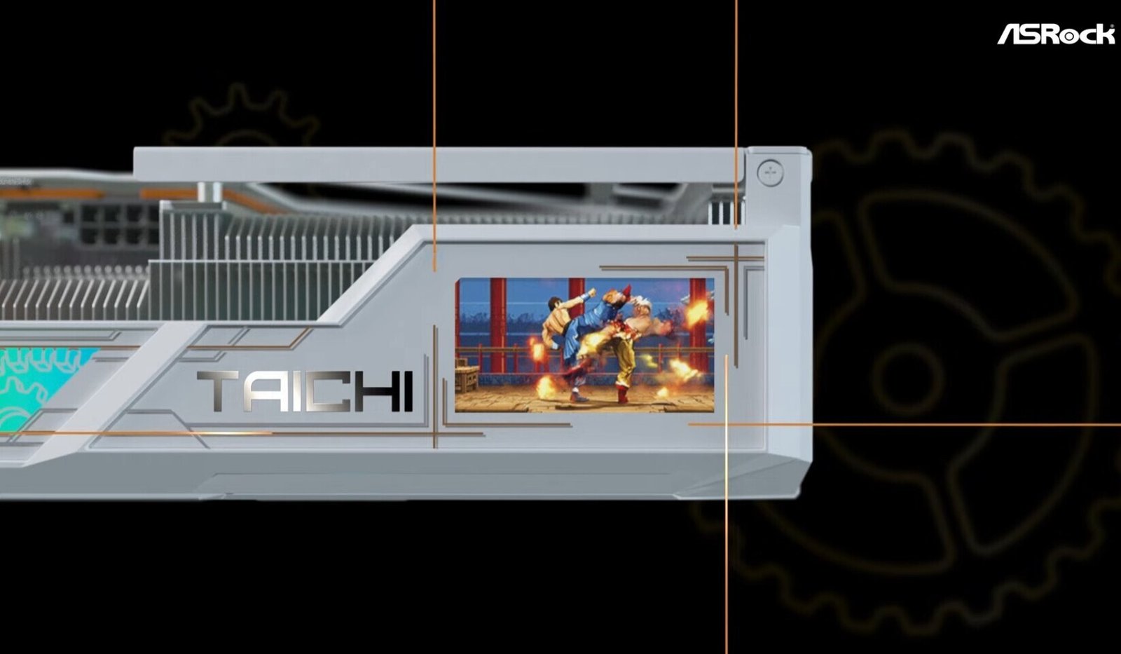 ASRock Reveals Radeon RX 9070 XT Taichi White With LCD Screen and