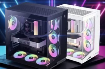 GAMEMAX Launches NEX C56 and NEX C56 VC Dual-Chamber PC Cases With Angled Airflow Design