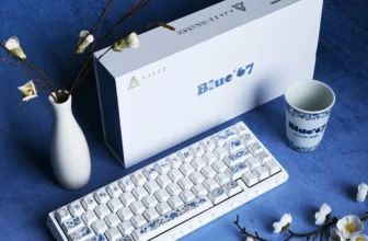 AJAZZ Introduces Blue67 Ceramic Keyboard With Magnetic Switches and 8kHz Polling Rate