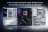 ASUS Unveils AMD 800-Series Motherboards Across ROG, ProArt, and TUF at CES 2026