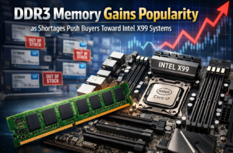 DDR3 Memory Gains Popularity as Shortages Push Buyers Toward Intel X99 Systems