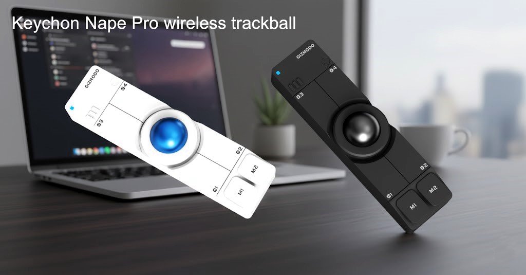 Keychron Introduces Nape Pro Trackball with ZMK Firmware at CES