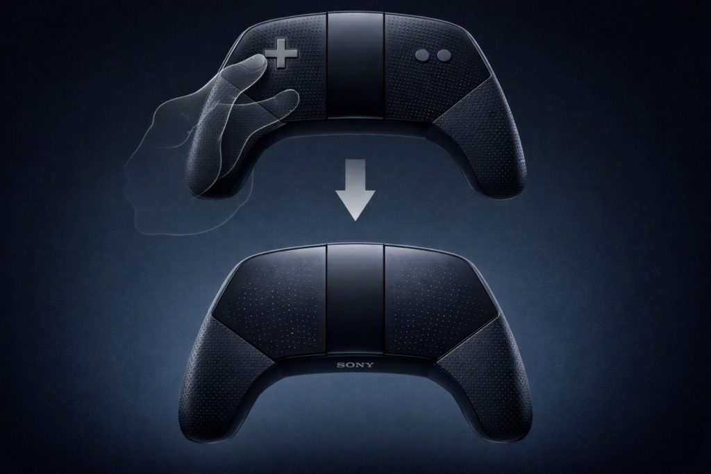 Sony Files Patent for Touch-Based Adaptive PlayStation Controller With ...