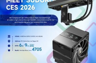 SUDOKOO Debuts at CES 2026 With New CPU Air and Liquid Cooling Solutions