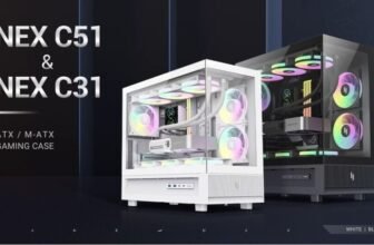 GAMEMAX Launches NEX C51 and C31 Panoramic PC Cases at Affordable Prices