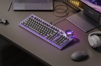 Lenovo Launches Yoga Creative Keyboard Angry Cat Edition with Star Ring Knob and USB-C Hub