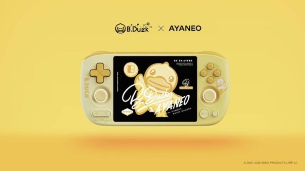 AYANEO Announces Pocket AIR Mini × B.Duck Limited Edition Retro Handheld