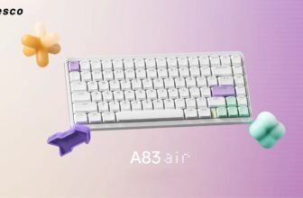 Aesco A83 Air Low-Profile Keyboard