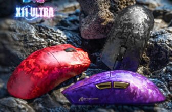 Attack Shark X11 ULTRA Carbon Fiber Gaming Mouse