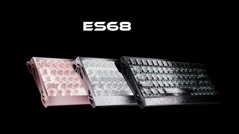 EWEADN Launches ES68 Dawn Wired Magnetic Switch Keyboard with High ...