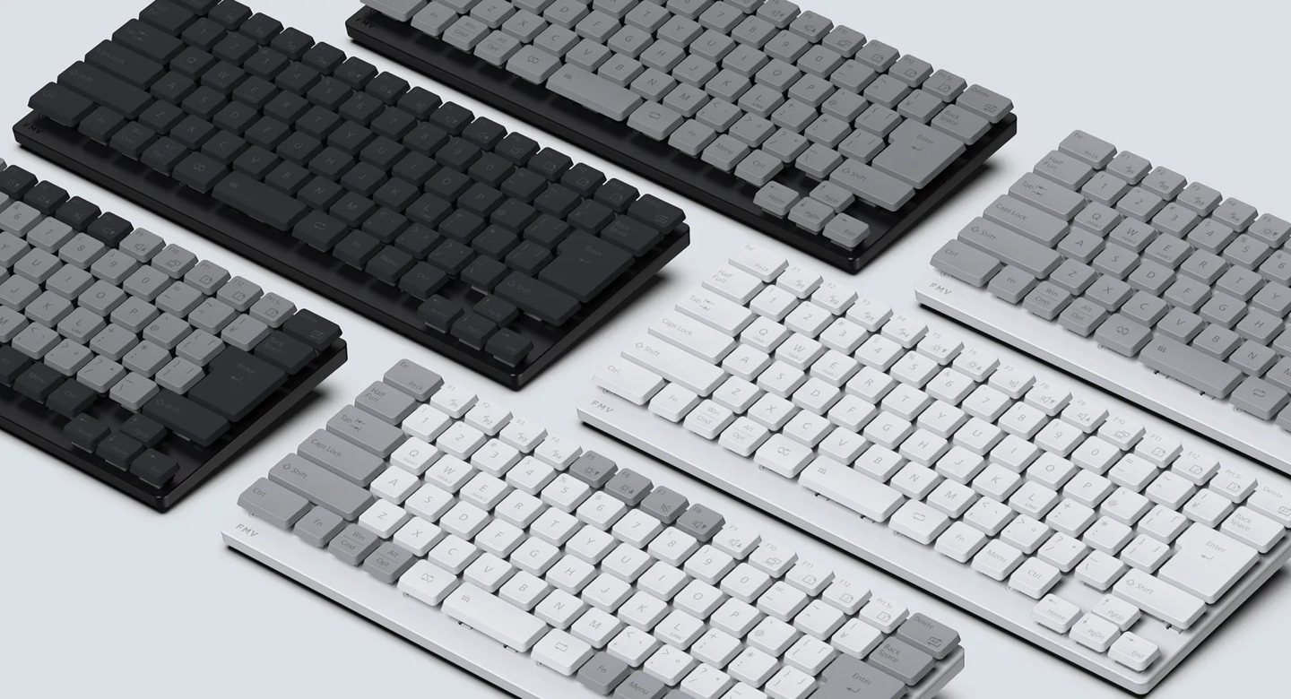 Fujitsu Launches FMV Keyboard X with Low-Profile Design and Silent ...