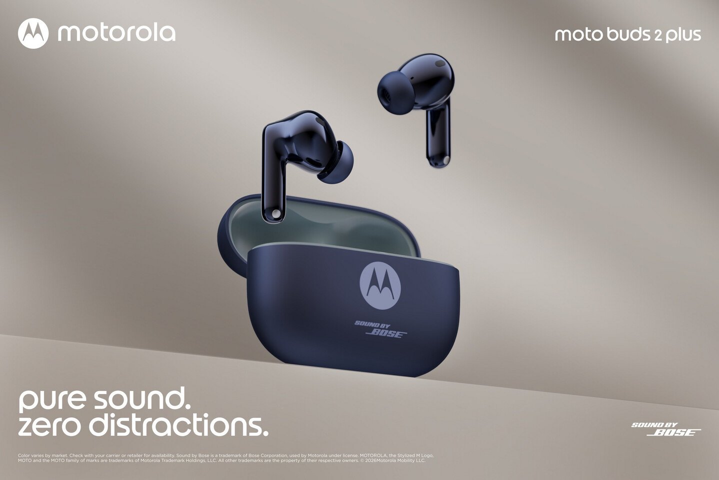 Motorola launches Moto Buds 2 Plus with Bose-tuned audio, ANC, and AI features
