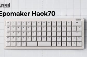 Epomaker Hack70 Ortholinear Keyboard
