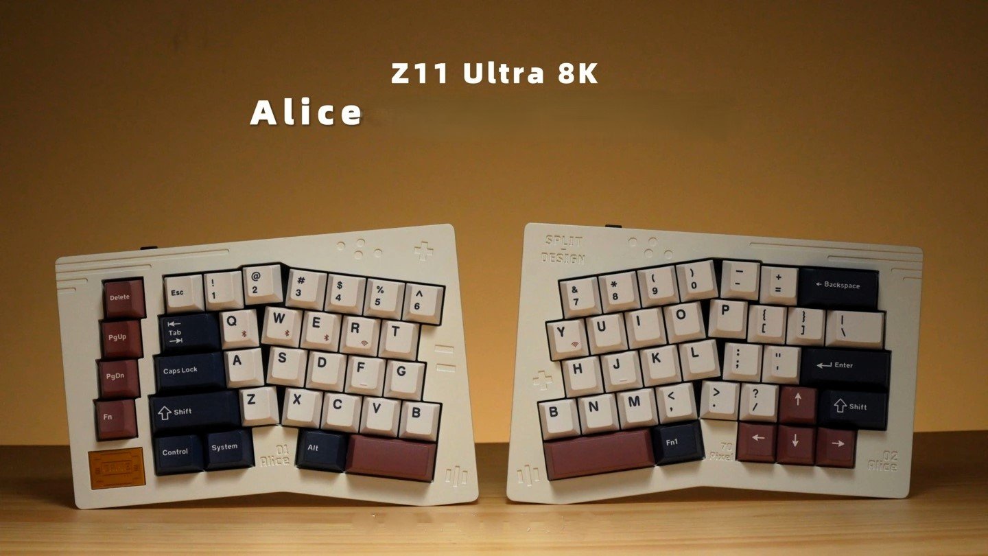 Keychron Launches Z11 Ultra 8K Mechanical Keyboard With Alice Layout ...