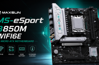MAXSUN Launches MS-eSport B850M WIFI6E Micro-ATX Motherboard With DDR5-8000 Support and PCIe Gen5