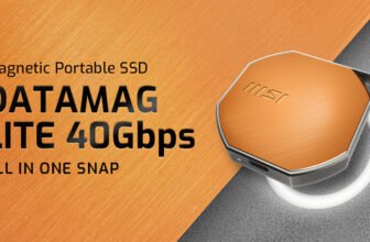MSI DATAMAG LITE 40Gbps Magnetic Portable SSD