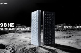 ATTACK SHARK R98 HE Announced With 8,000Hz Polling, Carbon Fiber Design, and Magnetic Switches