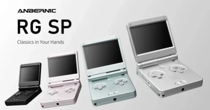 ANBERNIC RG SP Retro Handheld Pre-Orders