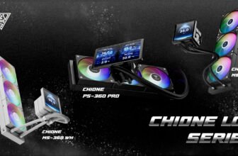 GAMDIAS CHIONE P5-360 PRO and M5-360 AIO Coolers