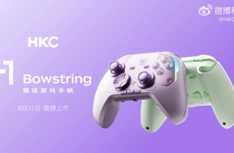 HKC Teases HunterString T1 Controller With Adjustable Joystick Damping and Four Rear Buttons