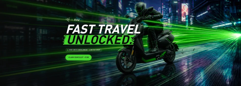 Razer x NIU FQiX Special Edition Electric Scooter