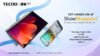 TECNO 0mm Bezel Phone and 360° MEGABOOK T15 360 Pro