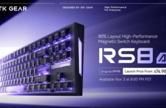 ATK RS8 Series Hall Effect Keyboards