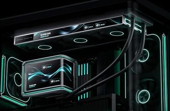 JONSBO Introduces TX-360CG CPU Liquid Cooler With Curved Screen and Screen-Equipped Fans