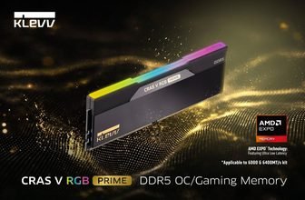 KLEVV Unveils CRAS V RGB PRIME DDR5 Memory With AMD EXPO ULL Support