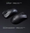 Razer Carbon Fiber Viper V4 Pro and DeathAdder V4 Pro Mice