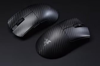 Razer Carbon Fiber Viper V4 Pro and DeathAdder V4 Pro Mice