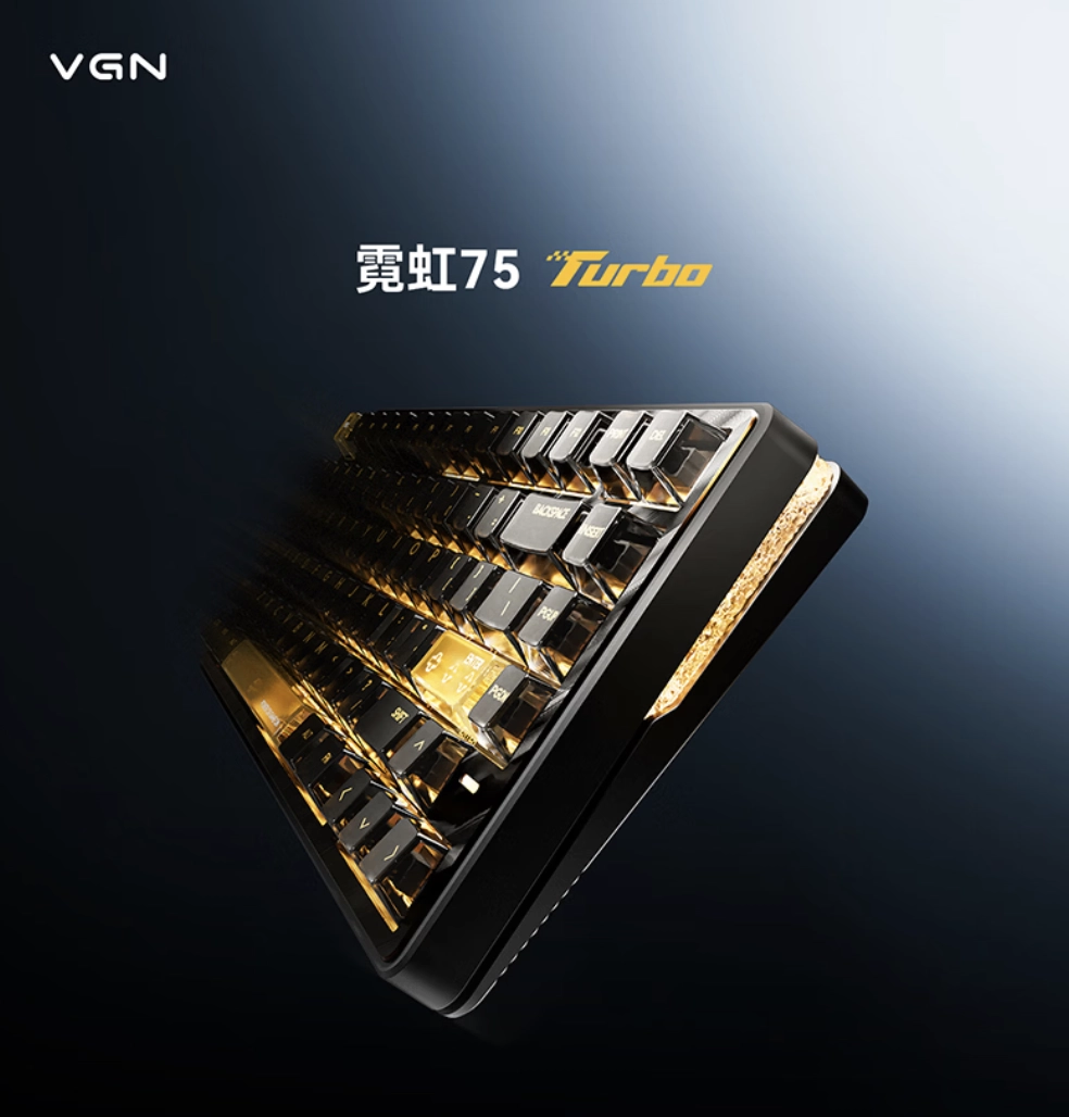 VGN Launches Neon 75 Turbo Magnetic Keyboard With Dual 8KHz Polling and 0.005mm Rapid Trigger Precision